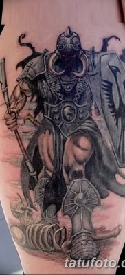 снимка на татуировката ангел на смъртта от 28.10.2017 г. №021 - татуировка на смъртта на ангел -