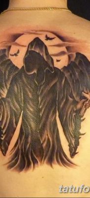 снимка на татуировката ангел на смъртта от 28.10.2017 г. №033 - татуировка на ангел смърт -