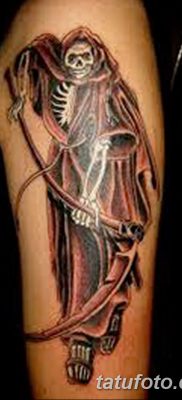 снимка на татуировката ангел на смъртта от 28.10.2017 г. №061 - татуировка на ангел смърт -