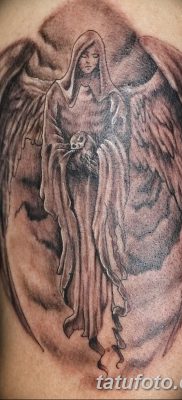 снимка на татуировката ангел на смъртта от 28.10.2017 г. №065 - татуировка на смъртта на ангел -