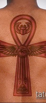 Снимка на татуировка ankh (значение) - пример за интересен дизайн на татуировка - 039