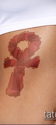 Снимка на татуировка ankh (значение) - пример за интересен дизайн на татуировка - 029