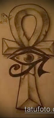 Снимка на татуировка ankh (значение) - пример за интересен дизайн на татуировка - 010