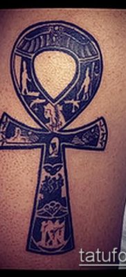 Снимка на татуировка ankh (значение) - пример за интересен дизайн на татуировка - 006