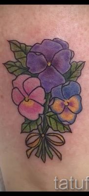 Fotografija tetovaže maćuhice za članak o značenju tetovaže - tatufoto.ru - 39