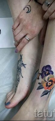 Fotografija tetovaže maćuhice za članak o značenju tetovaže - tatufoto.ru - 35