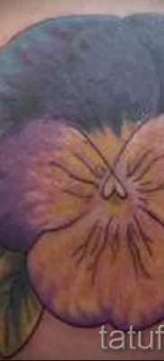 Fotografija tetovaže maćuhice za članak o značenju tetovaže - tatufoto.ru - 30