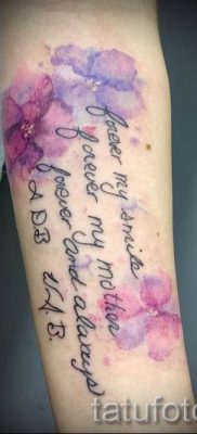 Fotografija tetovaže maćuhice za članak o značenju tetovaže - tatufoto.ru - 16