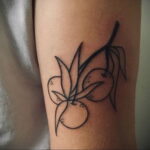 مثال على رسم وشم باللون البرتقالي 12.12.2020 №1060-وشم برتقالي-