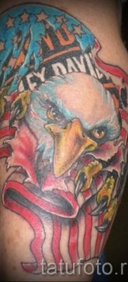 Fényképes példa egy motoros tetoválásra a jelentésről szóló cikkhez - tatufoto.ru - 144