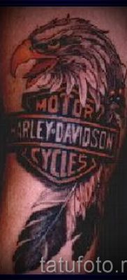 Fényképes példa egy motoros tetoválásra a jelentésről szóló cikkhez - tatufoto.ru - 140