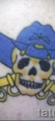 Fényképes példa egy motoros tetoválásra a jelentésről szóló cikkhez - tatufoto.ru - 131