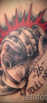 Fényképes példa egy motoros tetoválásra a jelentésről szóló cikkhez - tatufoto.ru - 66