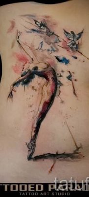 balerina tetoválás fotója egy cikkhez a balerina tetoválás jelentéséről - tatufoto.ru - 80