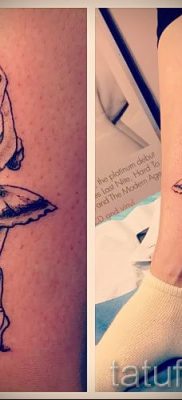 fotó egy balerina tetoválásról egy cikkhez a balerina tetoválás jelentéséről - tatufoto.ru - 71