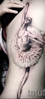 balerina tetoválás fotó a balerina tetoválás jelentéséről szóló cikkhez - tatufoto.ru - 63