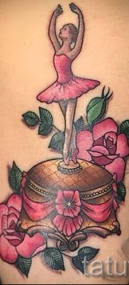 balerina tetoválás fotó a balerina tetoválás jelentéséről szóló cikkhez - tatufoto.ru - 57