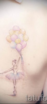 balerina tetoválás fotó a balerina tetoválás jelentéséről szóló cikkhez - tatufoto.ru - 30