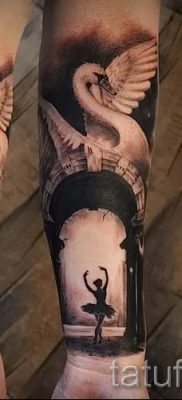 fotó egy balerina tetoválásról egy cikkhez a balerina tetoválás jelentéséről - tatufoto.ru - 8