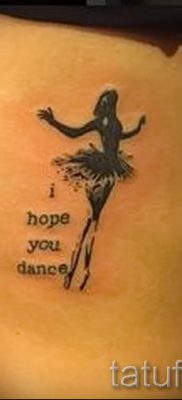egy balerina tetoválás fotója egy cikkhez a balerina tetoválás jelentéséről - tatufoto.ru - 2