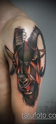 Zdjęcie tatuażu barana - 22052017 - przykład - 021 Tatuaż barana