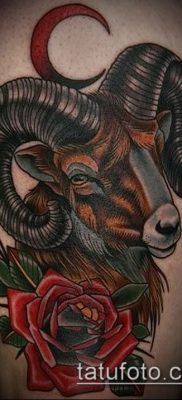 Zdjęcie tatuażu barana - 22052017 - przykład - 022 Tatuaż barana