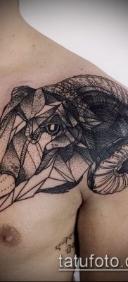 Zdjęcie tatuażu barana - 22052017 - przykład - 028 Tatuaż barana