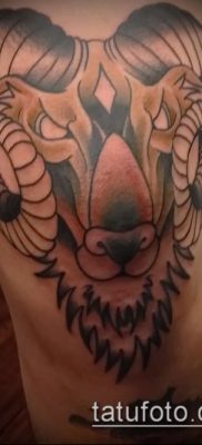 Zdjęcie tatuażu barana - 22052017 - przykład - 030 Tatuaż barana