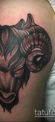 Zdjęcie tatuażu barana - 22052017 - przykład - 034 Tatuaż barana