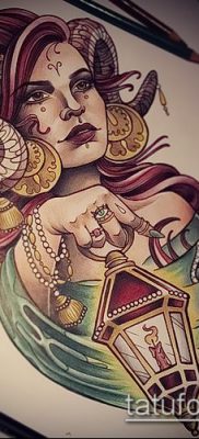 Zdjęcie tatuażu barana - 22052017 - przykład - 035 Tatuaż barana