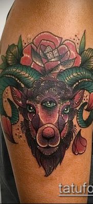 Zdjęcie tatuażu barana - 22052017 - przykład - 039 Tatuaż barana