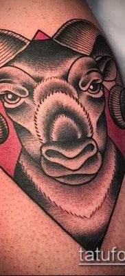 Zdjęcie tatuażu barana - 22052017 - przykład - 040 Tatuaż barana