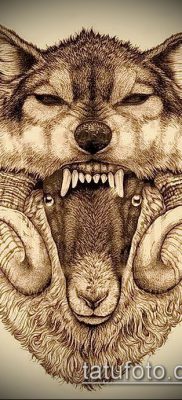 Zdjęcie tatuażu barana - 22052017 - przykład - 041 Tatuaż barana