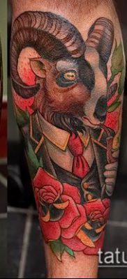 Zdjęcie tatuażu barana - 22052017 - przykład - 049 Tatuaż barana