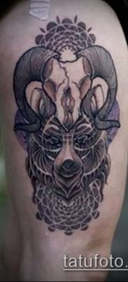 Zdjęcie tatuażu barana - 22052017 - przykład - 068 Tatuaż barana