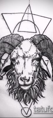 Zdjęcie tatuażu barana - 22052017 - przykład - 074 Tatuaż barana