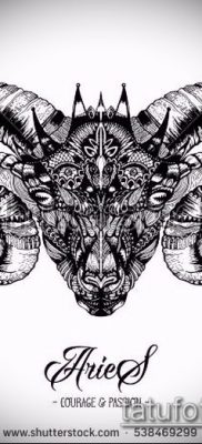 Zdjęcie tatuażu barana - 22052017 - przykład - 077 Tatuaż barana