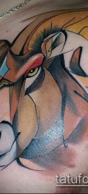 Zdjęcie tatuażu barana - 22052017 - przykład - 078 Tatuaż barana