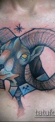 Zdjęcie tatuażu barana - 22052017 - przykład - 079 Tatuaż barana