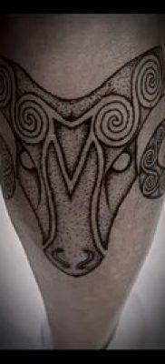 Zdjęcie tatuażu barana - 22052017 - przykład - 080 Tatuaż barana