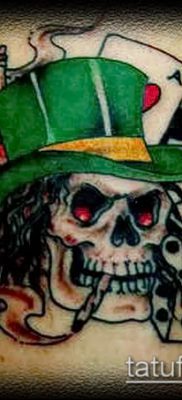 fotografija nereda tetovaža (značenje) - primjer zanimljivog crteža tetovaže - 038