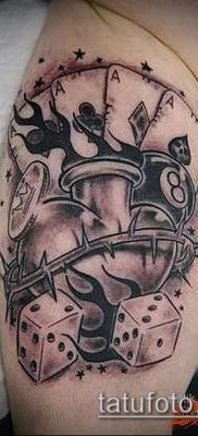 fotografija nereda tetovaža (značenje) - primjer zanimljivog crteža tetovaže - 033