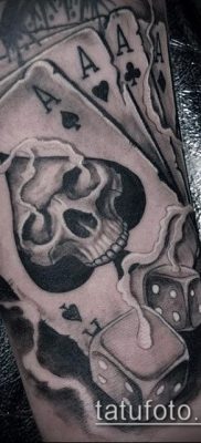 fotografija nereda tetovaža (značenje) - primjer zanimljivog crteža tetovaže - 031