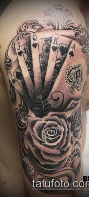 fotografija nereda tetovaža (značenje) - primjer zanimljivog crteža tetovaže - 028