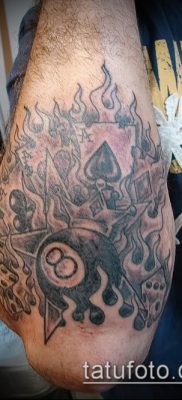 fotografija nereda tetovaža (značenje) - primjer zanimljivog crteža tetovaže - 025