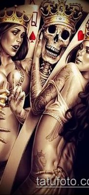 fotografija nereda tetovaža (značenje) - primjer zanimljivog crteža tetovaže - 021