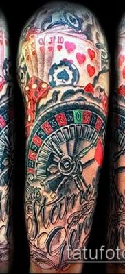 fotografija nereda tetovaža (značenje) - primjer zanimljivog crteža tetovaže - 020