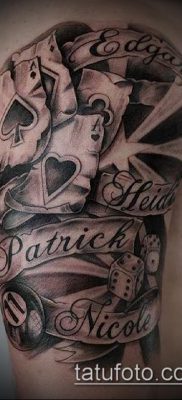 fotografija nereda tetovaža (značenje) - primjer zanimljivog crteža tetovaže - 016