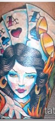 fotografija nereda tetovaža (značenje) - primjer zanimljivog crteža tetovaže - 014