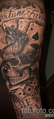 fotografija nereda tetovaža (značenje) - primjer zanimljivog crteža tetovaže - 008